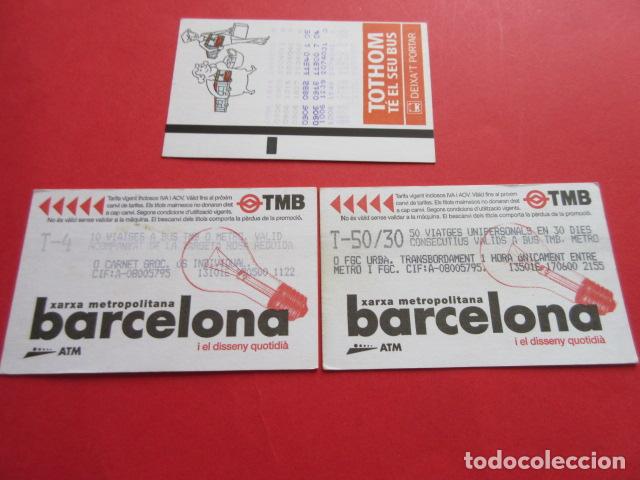 Collectionnisme Billets de transport: ref: DISCOT_01 - 2 TARJETA - COLECCI&Oacute;N MAGNETICA DISE&Ntilde;O COTIDIANO BARCELONA - LEER INTERIOR