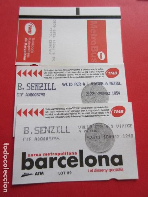 Collectionnisme Billets de transport: ref: DISCOT_01 - 2 TARJETA - COLECCI&Oacute;N MAGNETICA DISE&Ntilde;O COTIDIANO BARCELONA - LEER INTERIOR