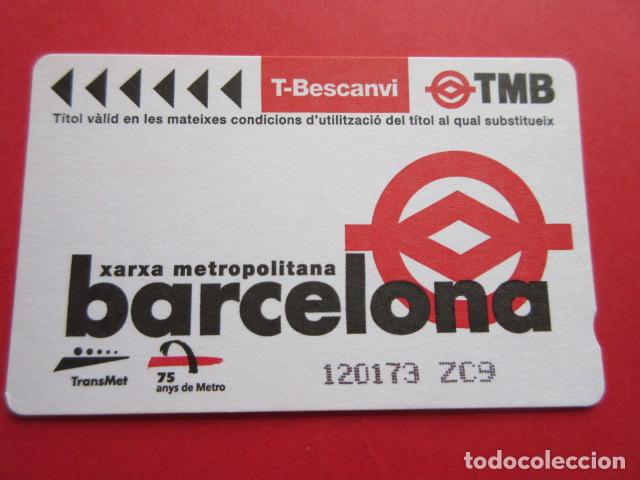 Collectionnisme Billets de transport: ref: DISCOT_01 - 1 TARJETA - COLECCI&Oacute;N MAGNETICA DISE&Ntilde;O COTIDIANO BARCELONA - LEER INTERIOR