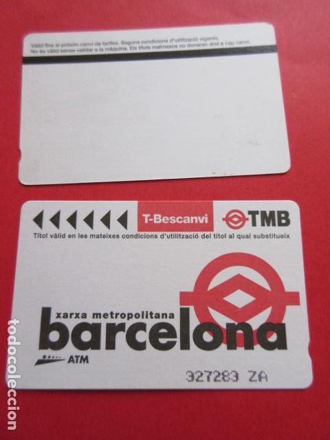 Collectionnisme Billets de transport: ref: DISCOT_01 - 1 TARJETA - COLECCI&Oacute;N MAGNETICA DISE&Ntilde;O COTIDIANO BARCELONA - LEER INTERIOR