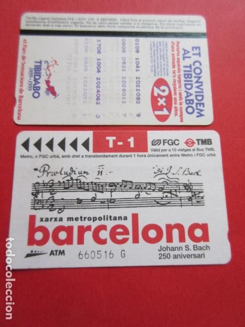 Sammeln von Fahrkarten: ref: DISCOT_01 - 1 TARJETA - COLECCI&Oacute;N MAGNETICA DISE&Ntilde;O COTIDIANO BARCELONA - LEER INTERIOR