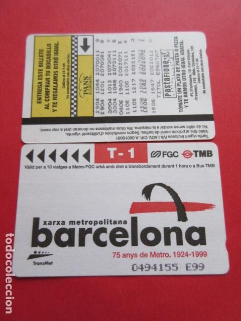 Sammeln von Fahrkarten: ref: DISCOT_01 - 1 TARJETA - COLECCI&Oacute;N MAGNETICA DISE&Ntilde;O COTIDIANO BARCELONA - LEER INTERIOR