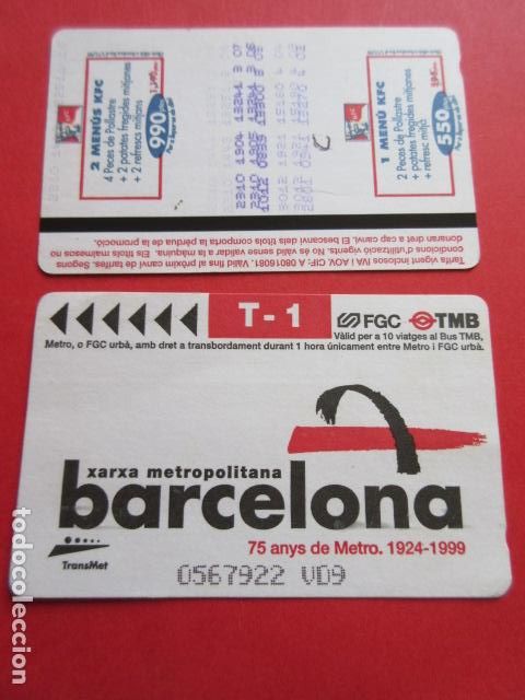 Sammeln von Fahrkarten: ref: DISCOT_01 - 1 TARJETA - COLECCI&Oacute;N MAGNETICA DISE&Ntilde;O COTIDIANO BARCELONA - LEER INTERIOR