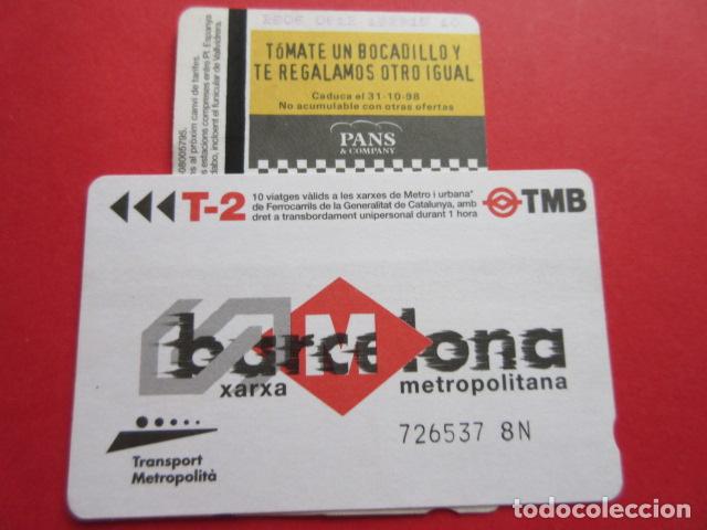 Sammeln von Fahrkarten: ref: DISCOT_01 - 1 TARJETA - COLECCI&Oacute;N MAGNETICA DISE&Ntilde;O COTIDIANO BARCELONA - LEER INTERIOR