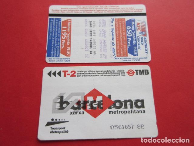Sammeln von Fahrkarten: ref: DISCOT_01 - 1 TARJETA - COLECCI&Oacute;N MAGNETICA DISE&Ntilde;O COTIDIANO BARCELONA - LEER INTERIOR