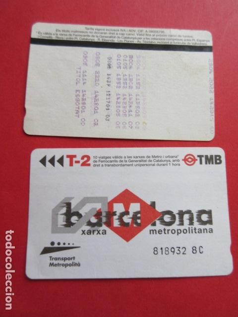 Sammeln von Fahrkarten: ref: DISCOT_01 - 1 TARJETA - COLECCI&Oacute;N MAGNETICA DISE&Ntilde;O COTIDIANO BARCELONA - LEER INTERIOR