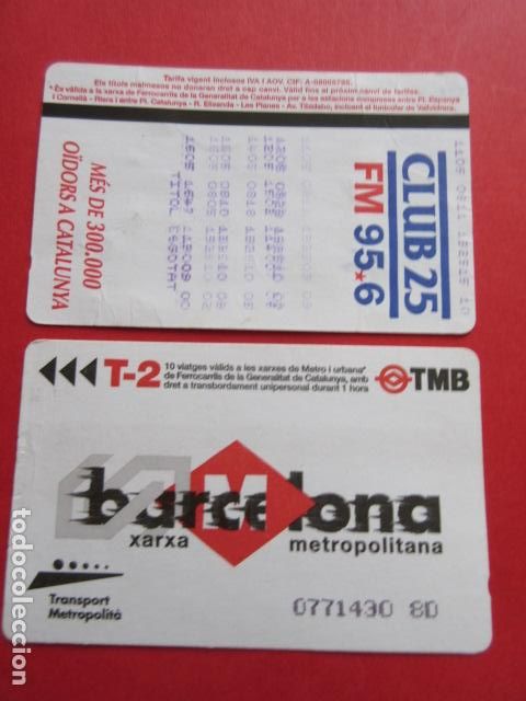 Sammeln von Fahrkarten: ref: DISCOT_01 - 1 TARJETA - COLECCI&Oacute;N MAGNETICA DISE&Ntilde;O COTIDIANO BARCELONA - LEER INTERIOR