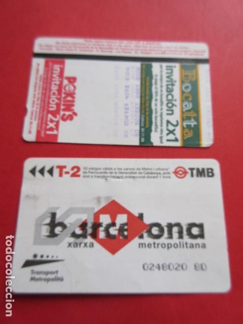 Sammeln von Fahrkarten: ref: DISCOT_01 - 1 TARJETA - COLECCI&Oacute;N MAGNETICA DISE&Ntilde;O COTIDIANO BARCELONA - LEER INTERIOR