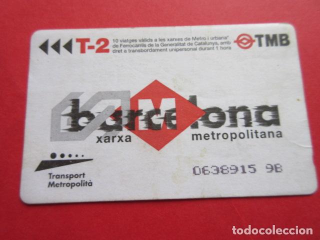 Sammeln von Fahrkarten: ref: DISCOT_01 - 1 TARJETA - COLECCI&Oacute;N MAGNETICA DISE&Ntilde;O COTIDIANO BARCELONA - LEER INTERIOR