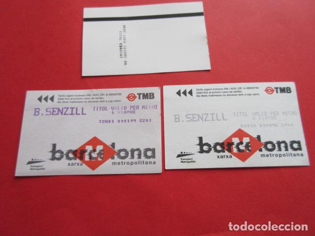 Sammeln von Fahrkarten: ref: DISCOT_01 - 2 TARJETA - COLECCI&Oacute;N MAGNETICA DISE&Ntilde;O COTIDIANO BARCELONA - LEER INTERIOR