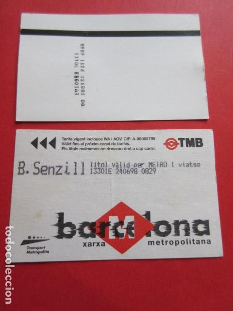Sammeln von Fahrkarten: ref: DISCOT_01 - 1 TARJETA - COLECCI&Oacute;N MAGNETICA DISE&Ntilde;O COTIDIANO BARCELONA - LEER INTERIOR
