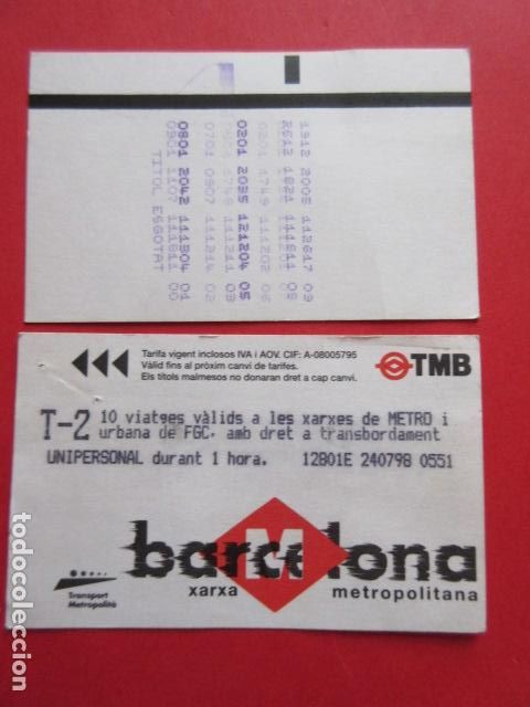 Sammeln von Fahrkarten: ref: DISCOT_01 - 1 TARJETA - COLECCI&Oacute;N MAGNETICA DISE&Ntilde;O COTIDIANO BARCELONA - LEER INTERIOR