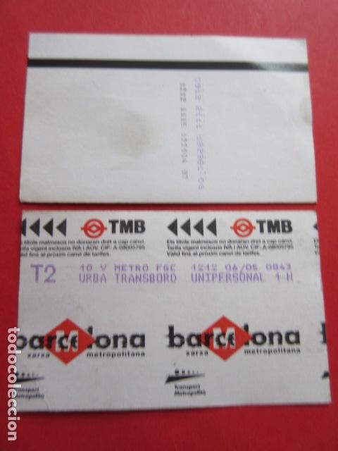 Sammeln von Fahrkarten: ref: DISCOT_01 - 1 TARJETA - COLECCI&Oacute;N MAGNETICA DISE&Ntilde;O COTIDIANO BARCELONA - LEER INTERIOR