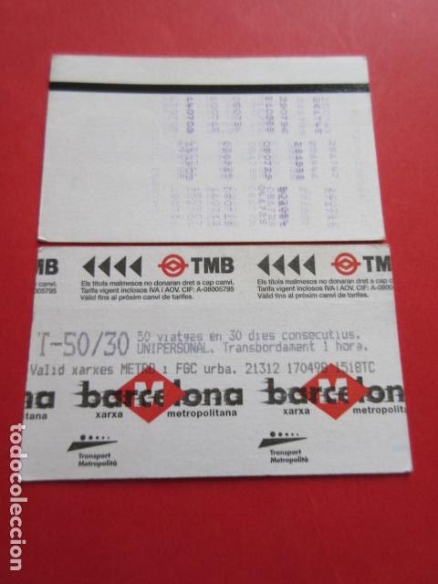Sammeln von Fahrkarten: ref: DISCOT_01 - 1 TARJETA - COLECCI&Oacute;N MAGNETICA DISE&Ntilde;O COTIDIANO BARCELONA - LEER INTERIOR