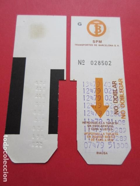 Sammeln von Fahrkarten: TARJETA RESISTIVA - Ref: COL_RESISTIVA - COL_RES_RR1 - LAS PRIMERAS DE BARCELONA CON SUS RAREZA VER