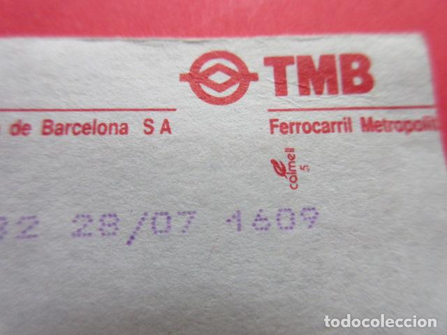 Sammeln von Fahrkarten: ref: TMAGMETRO - VER CALMELL 5 - 1 TARJETA COLECCI&Oacute;N MAGNETICA METRO BARCELONA - LEER INTERIOR