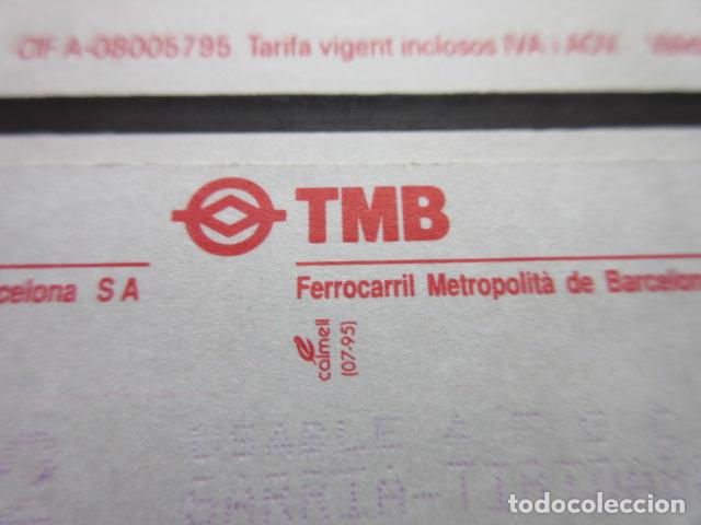 Sammeln von Fahrkarten: ref: TMAGMETRO - VER CALMELL - 1 TARJETA COLECCI&Oacute;N MAGNETICA METRO BARCELONA - LEER INTERIOR