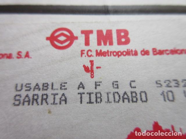 Sammeln von Fahrkarten: ref: TMAGMETRO - VER CALMELL 1 - 1 TARJETA COLECCI&Oacute;N MAGNETICA METRO BARCELONA - LEER INTERIOR