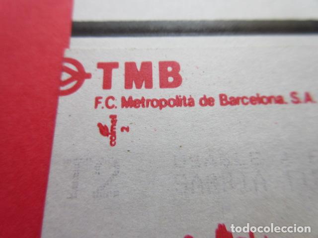 Sammeln von Fahrkarten: ref: TMAGMETRO - VER CALMELL 2 - 1 TARJETA COLECCI&Oacute;N MAGNETICA METRO BARCELONA - LEER INTERIOR