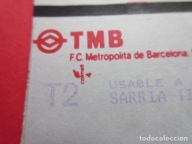 Sammeln von Fahrkarten: ref: TMAGMETRO - VER CALMELL 4 - 1 TARJETA COLECCI&Oacute;N MAGNETICA METRO BARCELONA - LEER INTERIOR