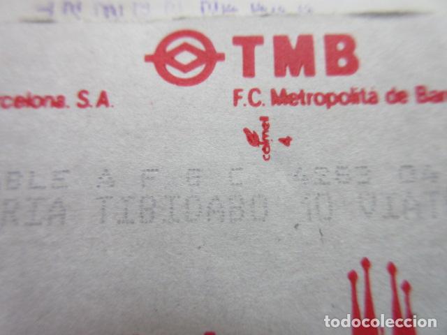 Sammeln von Fahrkarten: ref: TMAGMETRO - VER CALMELL 4 - 1 TARJETA COLECCI&Oacute;N MAGNETICA METRO BARCELONA - LEER INTERIOR