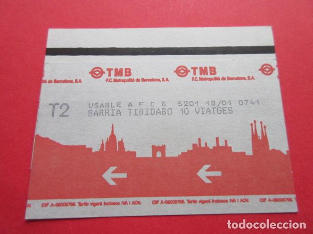 Collectionnisme Billets de transport: ref: TMAGMETRO - SIN IMPRESOR ROJO 2 - 1 TARJETA COLECCI&Oacute;N MAGNETICA METRO BARCELONA - LEER INTERIOR