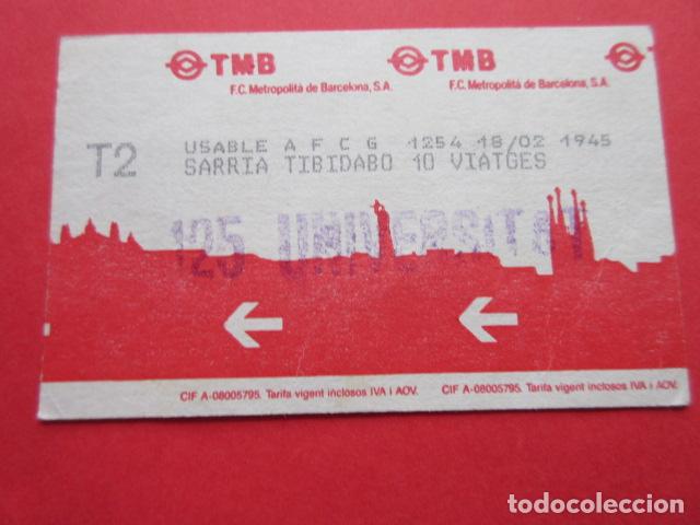 Coleccionismo billetes de transporte: ref: TMAGMETRO - SELLO UNIVERSIDAD 1 TARJETA COLECCI&Oacute;N MAGNETICA METRO BARCELONA - LEER INTERIOR