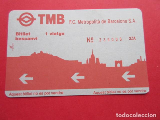 Sammeln von Fahrkarten: ref: TMAGMETRO - SERIE 3ZA - 1 TARJETA COLECCI&Oacute;N MAGNETICA METRO BARCELONA - LEER INTERIOR