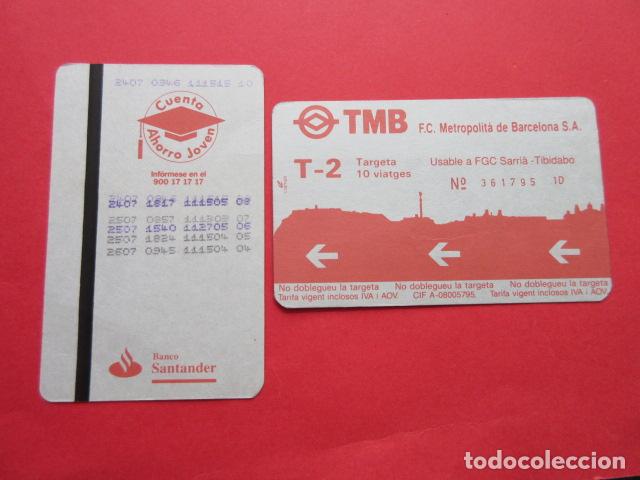 Sammeln von Fahrkarten: ref: TMAGMETRO - VER SERIES Y PUBLICI- 1 TARJETA COLECCI&Oacute;N MAGNETICA METRO BARCELONA - LEER INTERIOR