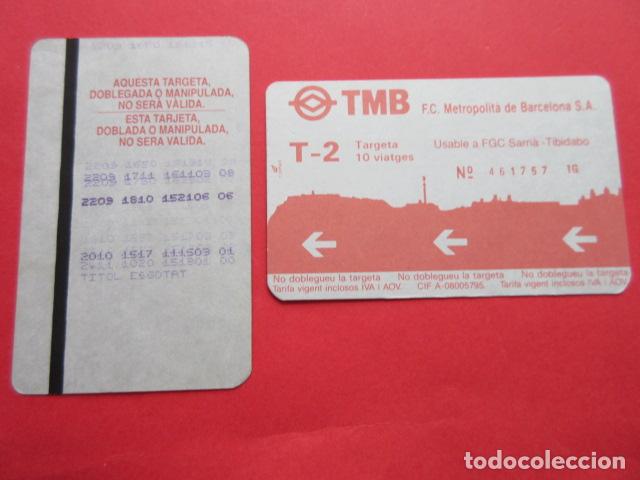 Sammeln von Fahrkarten: ref: TMAGMETRO - VER SERIES Y PUBLICI- 1 TARJETA COLECCI&Oacute;N MAGNETICA METRO BARCELONA - LEER INTERIOR
