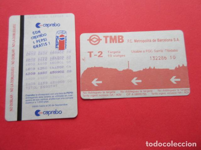 Sammeln von Fahrkarten: ref: TMAGMETRO - VER SERIES Y PUBLICI- 1 TARJETA COLECCI&Oacute;N MAGNETICA METRO BARCELONA - LEER INTERIOR