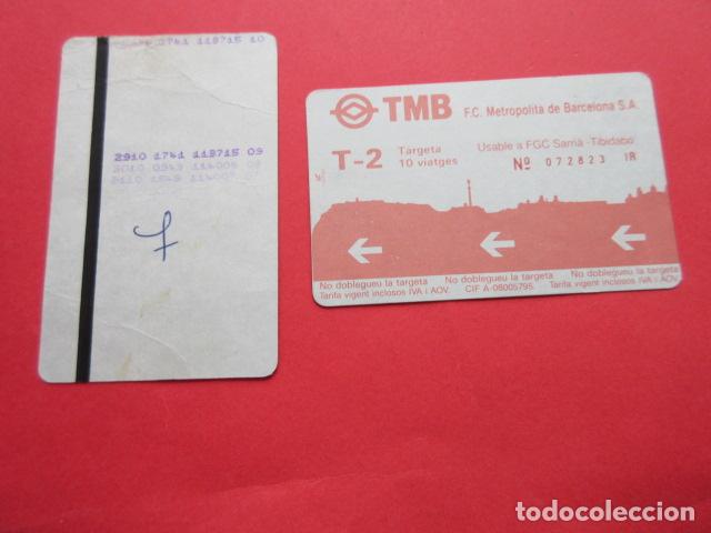 Sammeln von Fahrkarten: ref: TMAGMETRO - VER SERIES Y PUBLICI- 1 TARJETA COLECCI&Oacute;N MAGNETICA METRO BARCELONA - LEER INTERIOR