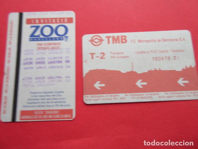 Sammeln von Fahrkarten: ref: TMAGMETRO - VER SERIES Y PUBLICI- 1 TARJETA COLECCI&Oacute;N MAGNETICA METRO BARCELONA - LEER INTERIOR