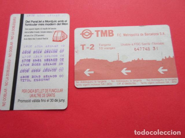 Sammeln von Fahrkarten: ref: TMAGMETRO - VER SERIES Y PUBLICI- 1 TARJETA COLECCI&Oacute;N MAGNETICA METRO BARCELONA - LEER INTERIOR