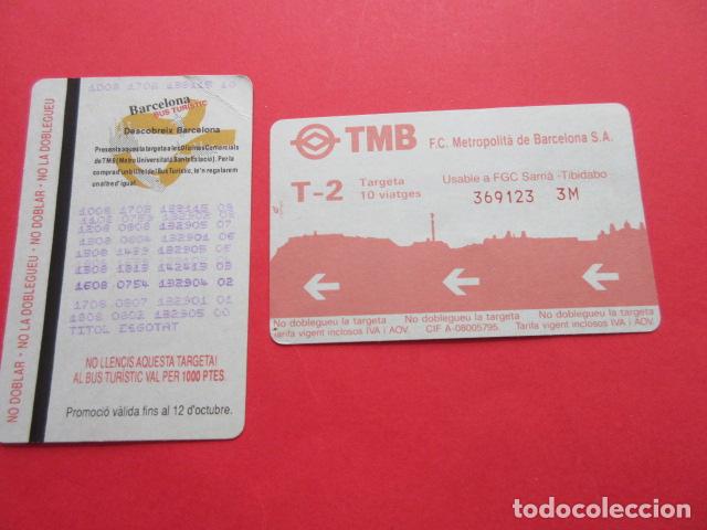Collectables Transport Tickets: ref: TMAGMETRO - VER SERIES Y PUBLICI- 1 TARJETA COLECCI&Oacute;N MAGNETICA METRO BARCELONA - LEER INTERIOR