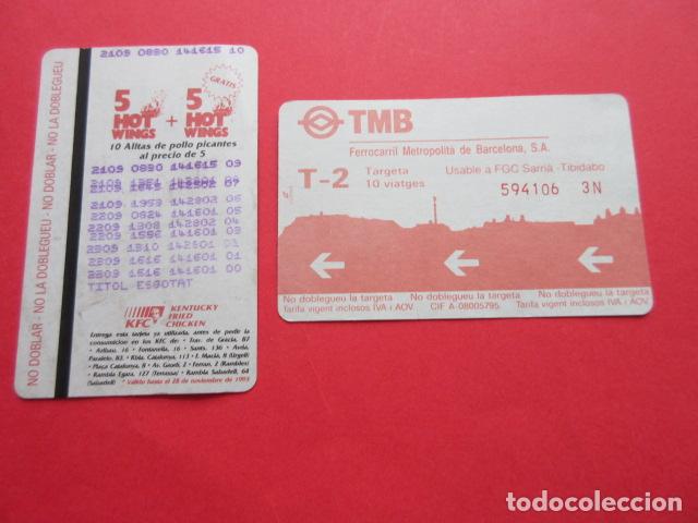 Collectables Transport Tickets: ref: TMAGMETRO - VER SERIES Y PUBLICI- 1 TARJETA COLECCI&Oacute;N MAGNETICA METRO BARCELONA - LEER INTERIOR
