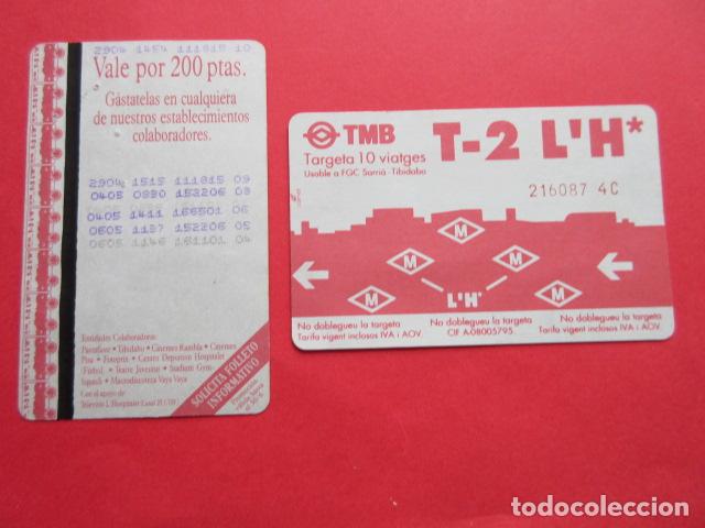 Colecionismos Bilhetes de Transporte: ref: TMAGMETRO - HOSPITALET - 1 TARJETA COLECCI&Oacute;N MAGNETICA METRO BARCELONA - LEER INTERIOR