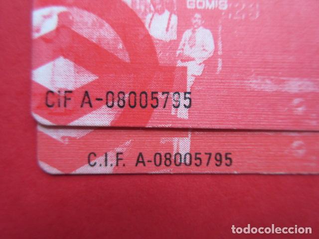Coleccionismo Billetes de transporte: ref: TARMAGTBM - 2 TARJETA - COLECCI&Oacute;N MAGNETICA BARCELONA - LEER INTERIOR