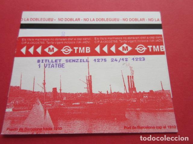 Coleccionismo Billetes de transporte: ref: TARMAGTBM - 1 TARJETA VER - COLECCI&Oacute;N MAGNETICA BARCELONA - LEER INTERIOR