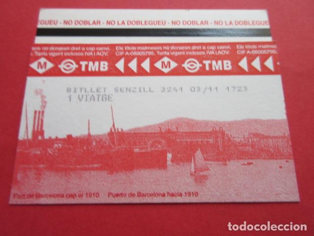 Coleccionismo Billetes de transporte: ref: TARMAGTBM - 1 TARJETA VER - COLECCI&Oacute;N MAGNETICA BARCELONA - LEER INTERIOR