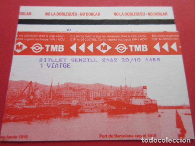 Coleccionismo Billetes de transporte: ref: TARMAGTBM - 1 TARJETA VER - COLECCI&Oacute;N MAGNETICA BARCELONA - LEER INTERIOR