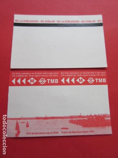 Coleccionismo Billetes de transporte: ref: TARMAGTBM - 1 TARJETA VIRGEN SIN USAR VER - COLECCI&Oacute;N MAGNETICA BARCELONA - LEER INTERIOR