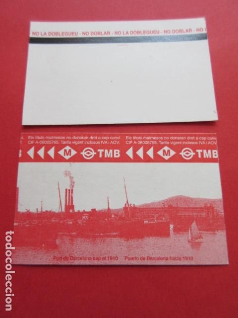 Coleccionismo Billetes de transporte: ref: TARMAGTBM - 1 TARJETA VIRGEN SIN USAR VER - COLECCI&Oacute;N MAGNETICA BARCELONA - LEER INTERIOR