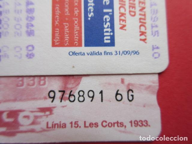 Coleccionismo Billetes de transporte: ref: TARMAGTBM - 1 TARJETA METRO T-2 VER - COLECCI&Oacute;N MAGNETICA BARCELONA - LEER INTERIOR