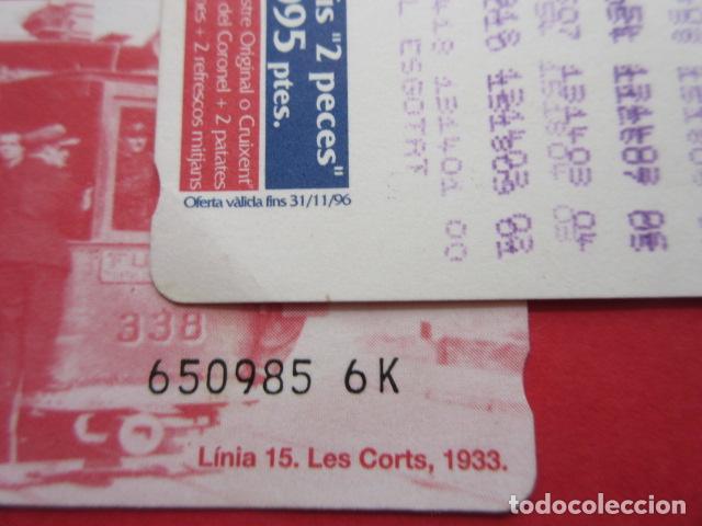 Coleccionismo Billetes de transporte: ref: TARMAGTBM - 1 TARJETA METRO T-2 VER - COLECCI&Oacute;N MAGNETICA BARCELONA - LEER INTERIOR