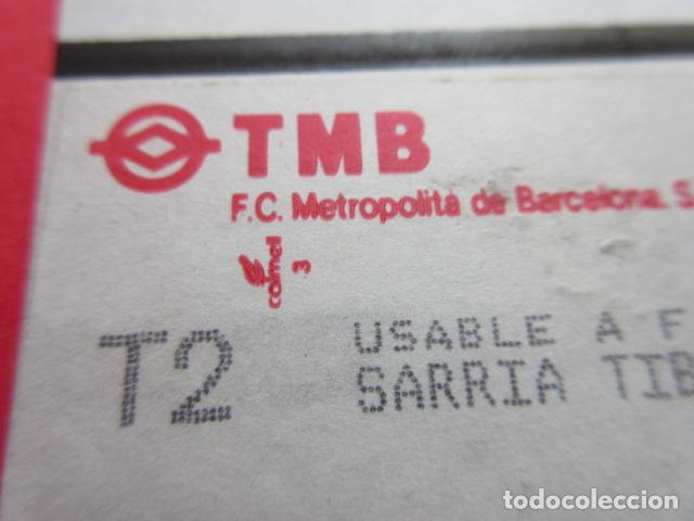 Sammeln von Fahrkarten: ref: TMAGMETRO - VER CALMELL 3 - 1 TARJETA COLECCI&Oacute;N MAGNETICA METRO BARCELONA - LEER INTERIOR