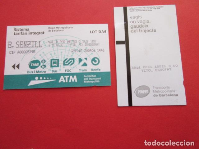 Sammeln von Fahrkarten: ref: TARMAGATM - 1 TARJETA B.SENZILL SERIE LOT DA6 VER - COLECCI&Oacute;N MAGNETICA BARCELONA LEER INTERIOR