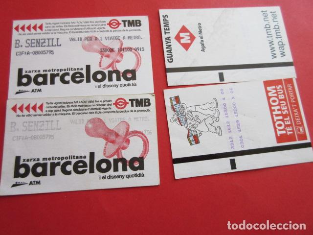 Sammeln von Fahrkarten: ref: DISCOT_01 - 2 TARJETA - COLECCI&Oacute;N MAGNETICA DISE&Ntilde;O COTIDIANO BARCELONA - LEER INTERIOR