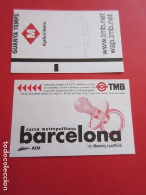 Sammeln von Fahrkarten: ref: DISCOT_01 - 1 TARJETA - COLECCI&Oacute;N MAGNETICA DISE&Ntilde;O COTIDIANO BARCELONA - LEER INTERIOR