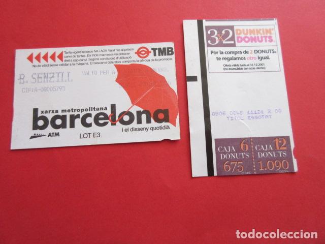 Sammeln von Fahrkarten: ref: DISCOT_01 - 1 TARJETA serie E3 - COLECCI&Oacute;N MAGNETICA DISE&Ntilde;O COTIDIANO BARCELONA - LEER INTERIOR